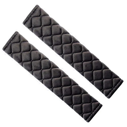 Cannonfish Universal Car Seat Belt Pads Cover,Seat Belt Shoulder Strap Covers Harness Pad for Car/Bag,Soft Comfort Helps Protect You Neck and Shoulder from The Seat Belt Rubbing(2-Pack)