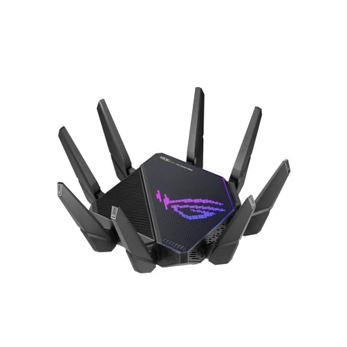 ASUS ROG Rapture GT-AX11000 Pro Tri-Band WiFi 6 Extendable Gaming Router, 10G & 2.5G Ports, ASUS RangeBoost Plus, Triple-level Game Acceleration, Subscription-free Network Security, AiMesh Compatible