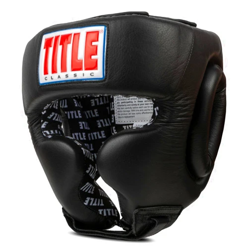 TITLE Boxing Classic Traditional Training Headgear 2.0