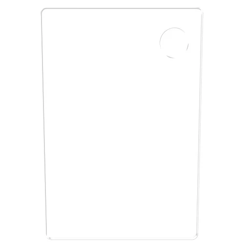 Lind Kitchen 20x30CM Clear Rectangle Paint Tray Palette Painting Acrylic Paint Pallet for Watercolor Gouache DIY Art Craft