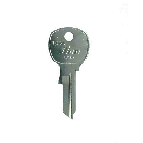 Ilco Kaba 1646 0.09 x 0.09 in. Ilco Nickel Plated Brass USPS Mailbox Key Blank44; Pack Of 10