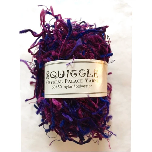 Crystal Palace Yarns Squiggle #9211 Delphinium Mix (Purples, Blue)Q