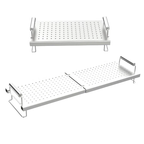 BBQration Grill Warming Rack for Blackstone Flat Top Griddle 28 36 17 22 Inch Griddle, Universal Adjustable Stainless Steel Grill Rack for Blackstone for Nexgrill Griddle Accessories, 15