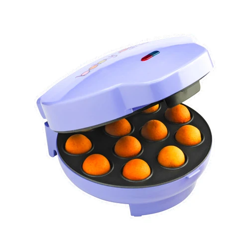 Babycakes Cake Pop Maker by Select Brands - Kit for Birthdays & More - Includes Decorating Stand & 50 Sticks - Features Non-Stick Coating - Makes 12 Cake Pops