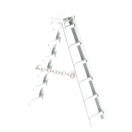 LAFEINA 1:10 Scale RC Rock Crawler Accessories Aluminum Mini Ladder Tools for Tamiya CC01 Axial SCX10 D90 D110 RC Truck Car Parts 100mm