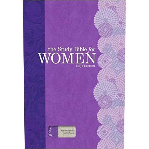 Dorothy Kelley Patterson, Rhonda Harrington The Study Bible for Women: NKJV Edition, Purple/Gray Linen