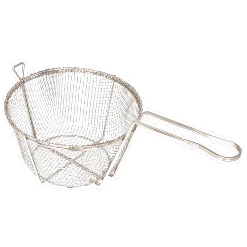 Winco FBR-9 Steel Round Wire Fry Basket, 9-Inch