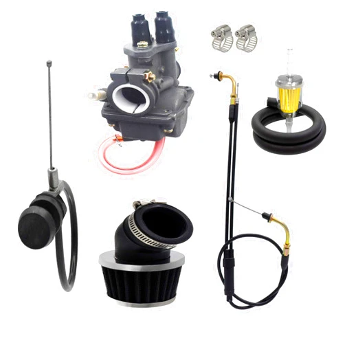 ALL-CARB Motorcycle Carburetor Set Replacement for 1983-2006 Yamaha Pw80 Y-Zinger, 1983-2006 Yamaha Big Wheel 80 BW80 with Fuel Filter