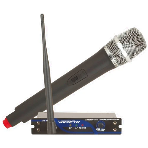VocoPro - (UHF-18-10 Single Channel UHF Wireless Mic System