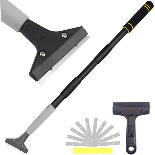 Greeily Floor Scraper Long Handle, 31