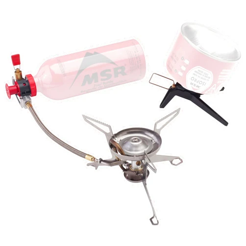 MSR WhisperLite Universal Compact Hybrid Fuel Camping and Backpacking Stove