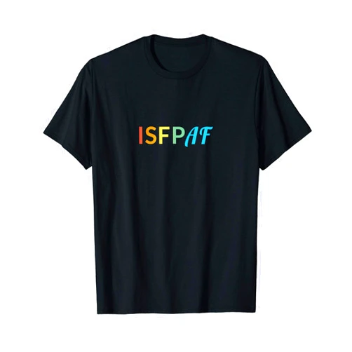 Flashcat Funny Introvert Gifts ISFP Personality Retro Introvert Sarcastic Personality Humor ISFP AF T-Shirt