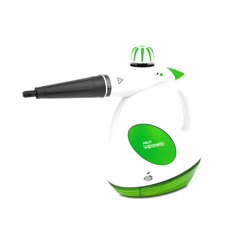 POLTI Easy Plus Steam Cleaner for Home Use - Portable Steamer for Cleaning with 7 Attachments - Works for Grout, Kitchen Countertop, Car Detailing, Furniture Upholstery