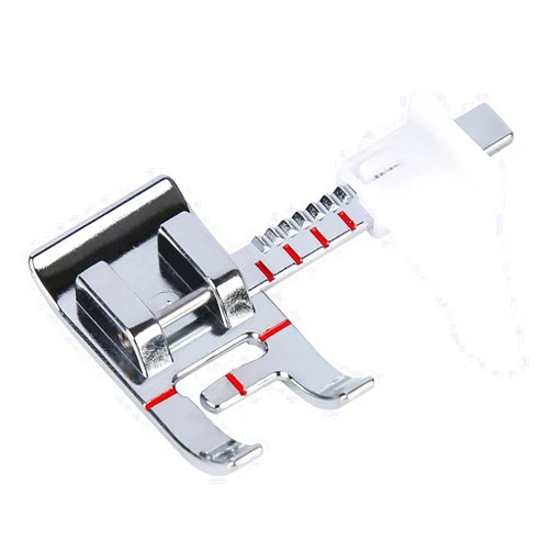 YEQIN Adjustable Guide Sewing Machine Presser Foot Fits Low Shank Domestic Sewing Machine, Snap On Brother, Babylock, Singer, Janome , Juki, New Home.