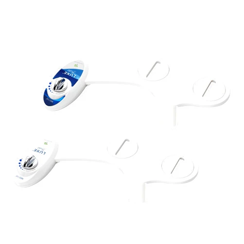 LUXE Bidet NEO 110 - Value Pack of 2 - Fresh Water Non-Electric Bidet Attachments for Toilet Seat (Blue & White)