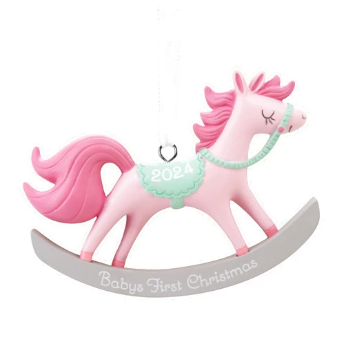 Hallmark Baby's First Christmas Christmas Ornament 2024 Girl