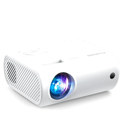ClokoWe Mini Projector, CLOKOWE 2024 Upgraded Portable Projector with 9000 Lux and Full HD 1080P, Movie Projector Compatible with iOS/Android Phone/Tablet/Laptop/PC/TV Stick/Box/USB Drive/Game Console