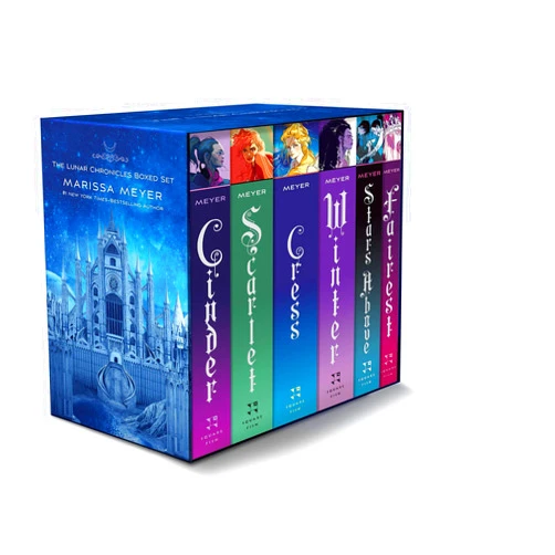 By Marissa Meyer (Author), Erin Siu (Editor) The Lunar Chronicles Boxed Set: Cinder, Scarlet, Cress, Fairest, Stars Above, Winter