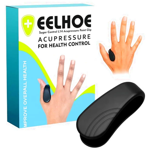 Generic Pack of 1 Sugar Control Acupressure Clip for Diabetics Sugar Control LI4 Acupressure Point Clip Headache Relief Products Migraine &Tension Relief