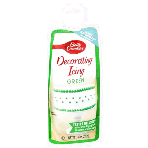 Betty Crocker, Decorating Icing Green, 8 Ounce
