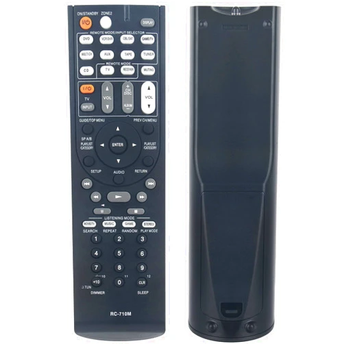 PERFASCIN RC-710M RC710M New Replacement Remote Control fit for Onkyo AV Receiver TX-SR333 HT-R560 HT-R393 TX-SR606 TXSR606B TXSR606S SR606S fit for Onkyo 7.1ch Home Theater System HT-S7100 HTS7100