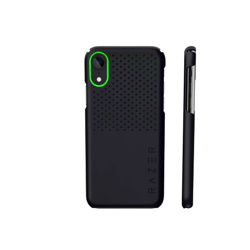 Razer Arctech Slim for iPhone XR Case: Thermaphene & Venting Performance Cooling - Wireless Charging Compatible - Matte Black