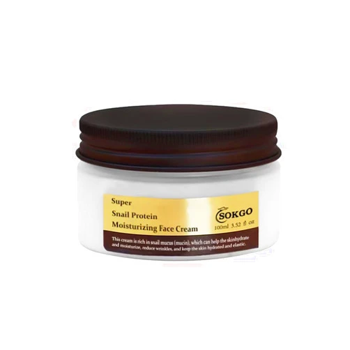 Loske Snail Mucin Cream, 92% Pure Snail Slime Extract Moisturizer for Face and Body, Snail Mucin Essence 92% Snail Slime Face Cream, Face Cream for Moisturizing Repairing
