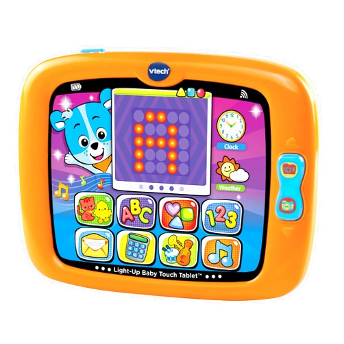 VTech Light-Up Baby Touch Tablet, Orange