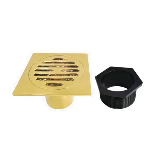 Kingston Brass BSF4262BB Watercourse Shower Drain, Brushed Brass