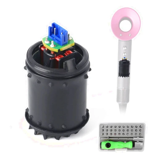Kuflant Hair Dryer Motor Replacement for Dyson Supersonic HD01 HD02 HD03 HD08 Models, Blow Dryer Motor Repair Accessories