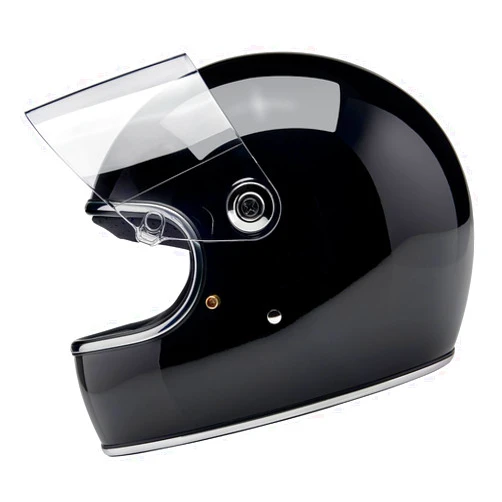 Biltwell Gringo S ECE R22.06 Motorcycle Helmet Gloss Black