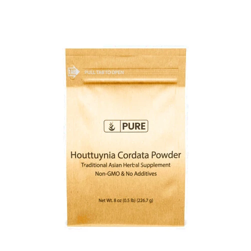 Pure Original Ingredients Houttuynia Cordata (8oz) Traditional Asian Herbal Supplement, Fish Mint, Heart Leaf