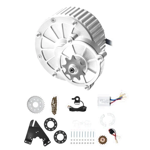 VEVOR 450W Electric Brushed DC Motor Kit - 36V 3000rpm Motor with Upgraded Speed Controller and Thumb Throttle Kit for Go Karts E-Bike Motorcycle Scooter