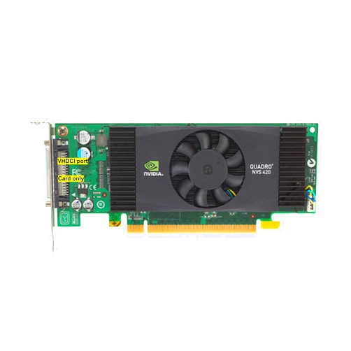PNY Quadro NVS 420 PCI-Express x 16 Card, With Low Profile Bracket For Slim / SFF Computer