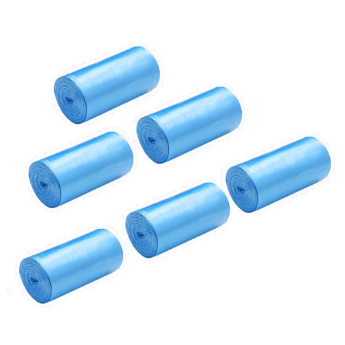CREOMG Six Volumes Disposable Garbage Bags Car Garbage Can with Matching, Waterproof Superior Disposable Garbage (Large)