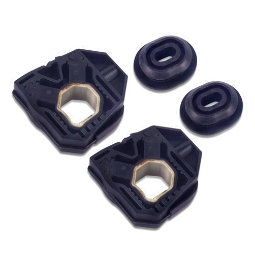 runmade Upper & Lower Radiator Support Mount Rubber Set Compatible with VW Passat Jetta Golf GTI Tiguan Beelte Audi TT A3