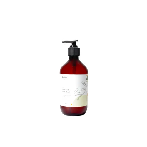 Nureo Cedar Hand & Body Wash - Refreshing Peppermint, Hydrating Formula, 490ml - Natural Ingredients for Deep Cleansing & Moisturizing Gel