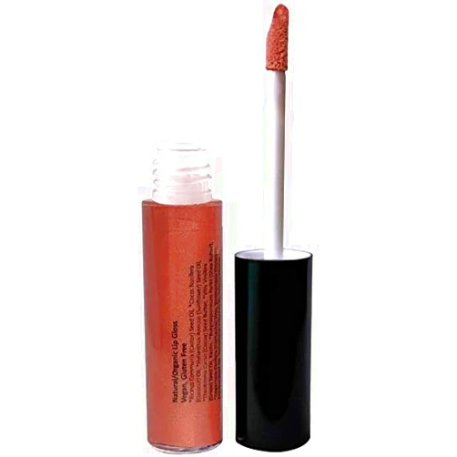 Mom's Secret 100% Natural Lip Gloss, Organic, Vegan, Gluten Free, Cruelty Free, Made in the USA, 0.18 oz. (What A Babe)