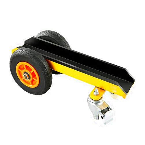KEULEN Slab Dolly, Industrial Stone Transfer Cart, Safety Loading Trolley, 300Kg Load Capacity, Channel Width 85mm, Solid Tyre Wheels, for Moving Plywood, Glass, Door & Window Frames, Plasterboard
