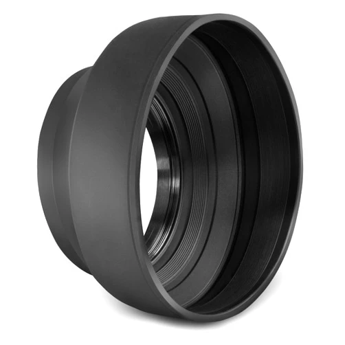 Altura Photo 58MM Altura Photo Collapsible Rubber Lens Hood for Camera Lens with 58MM Filter Thread