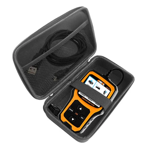 FitSand Hard Case Compatible for Ancel AD410 Enhanced OBD II Vehicle Code Reader Automotive OBD2 Scanner Auto Check Engine Light Scan Tool