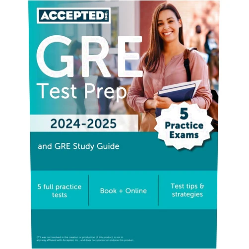 Jonathan Cox GRE Test Prep 2024-2025: 5 Practice Exams and GRE Study Guide