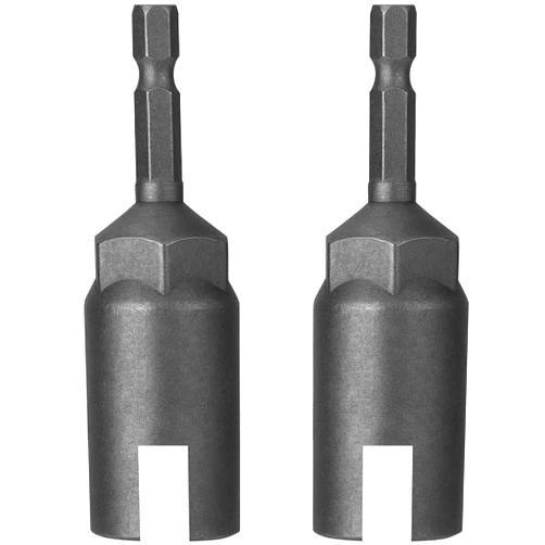 PAGOW Upgraded Large Slotted Hurricane Wingnut Driver - Wing Nut Drill Bit Socket Tool, 1/4