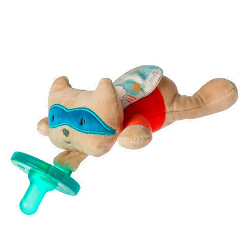 Mary Meyer WubbaNub Infant Pacifier, 6-Inches, Lil' Hero