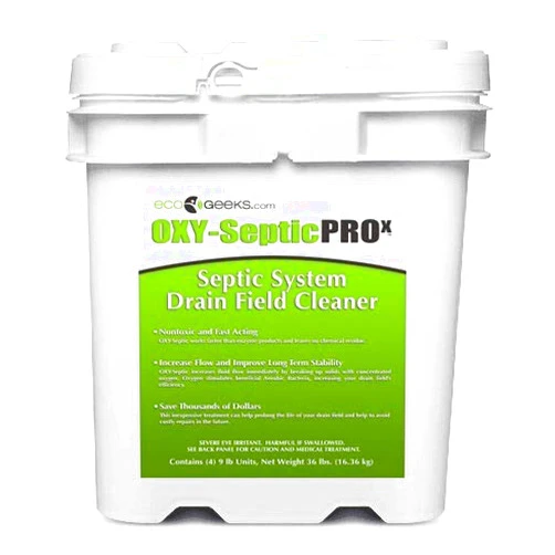 EcoGeeks OXY-Septic Drain Field De-Clogger, Cleaner, Maintainer