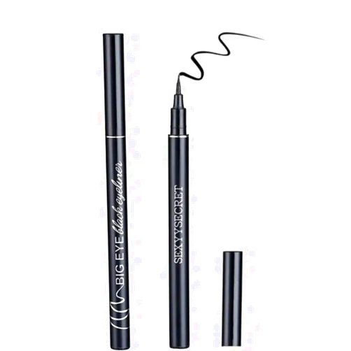 Bynetta 4D Silk Fiber Lash Mascara Waterproof & Smudge-Proof,Luxuriously Longer, Thicker, Voluminous Eyelashes, Long-Lasting, Dramatic Extension, No Flaking, Hypoallergenic Formula (Eyeliner Pencil, One Size)