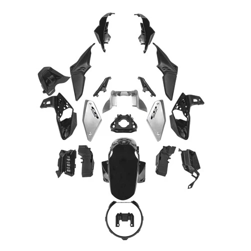 HUKLAB Motorbike Frame Fairings Fit for Honda CB650R CB 650R 2021-2023 CB650 R Motorcycle Fairings Inection Panel Bodywork Frame Protector Kits Replacement Upgrade Accessories (Color : D)