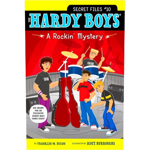 By Franklin W. Dixon (Author), Scott Burroughs (Illustrator) A Rockin' Mystery (10) (Hardy Boys: The Secret Files)