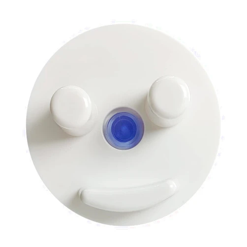 Zhuohai Smiling Sponge Holder with Suction Cup ，Sponge Organizer for Kitchen Sink Self Draining，Safe for Holding Sponges Daddy
