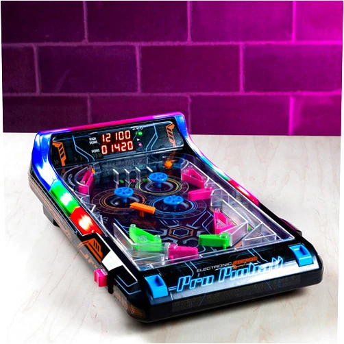 Fat Brain Toys Electronic Arcade Pro Pinball Games for Ages 6 to 9